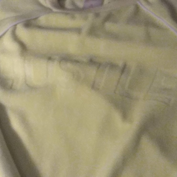 Fuzzy Yellow long-sleeve sweater - Picture 2 of 2